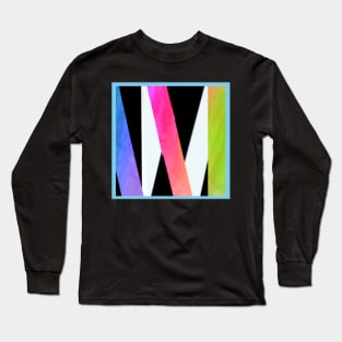 Wasted Minutes Podcast Logo Icon Long Sleeve T-Shirt